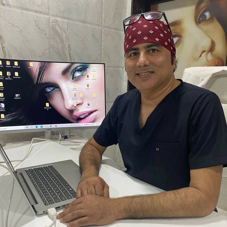 Dr. Arun Panda, facial plastic, cosmetic, and hair transplant surgeon at Bodyskulpt Aesthetics, providing personalized, advanced treatments for facial and body enhancement.